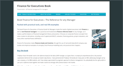 Desktop Screenshot of financeforexecutives.net